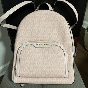 Michael Kors Blush Pink Backpack